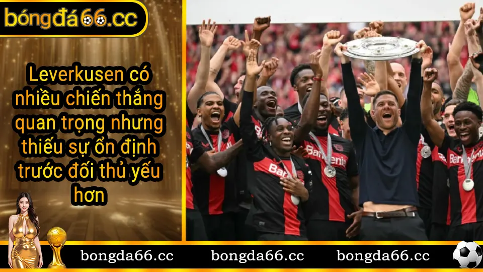 Bayer Leverkusen giành chiến thắng ấn tượng trong trận đấu Bundesliga