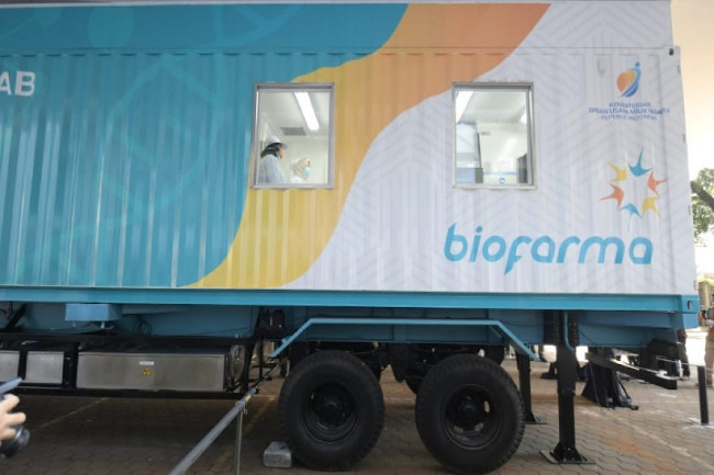 Laboratorium BSL3 Mobile Bio Farma
