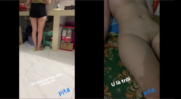 Hút cạn tinh anh khi đến phòng trọ em sinh viên - Checker Pita